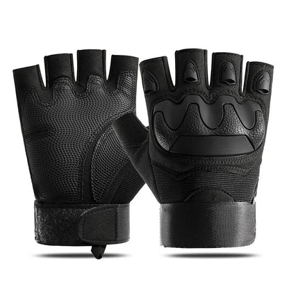 Tactical half-finger gloves men&