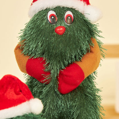 Dancing Christmas Tree Swinging and Rotating Music Electric Children&