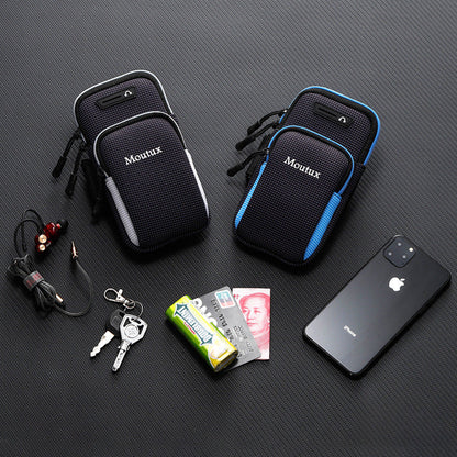 Running phone arm bag men&