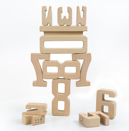 Montessori Early Education Digital Building Blocks Children&