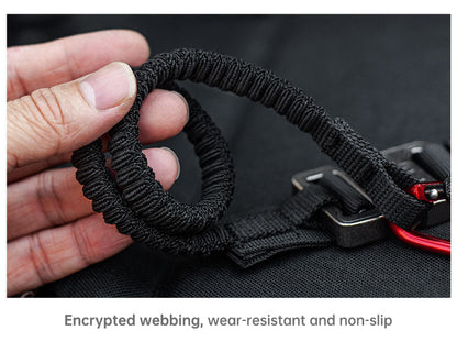 Func. tool rope, equip. tools, phone anti-loss hooks, bag &amp; pant dec. ropes