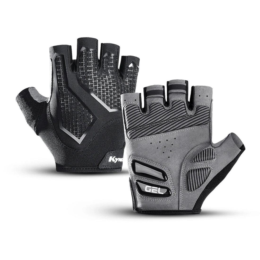 Half finger cycling gloves for men and women liquid silicone shock-absorbing and breathable sports bike fitness gloves