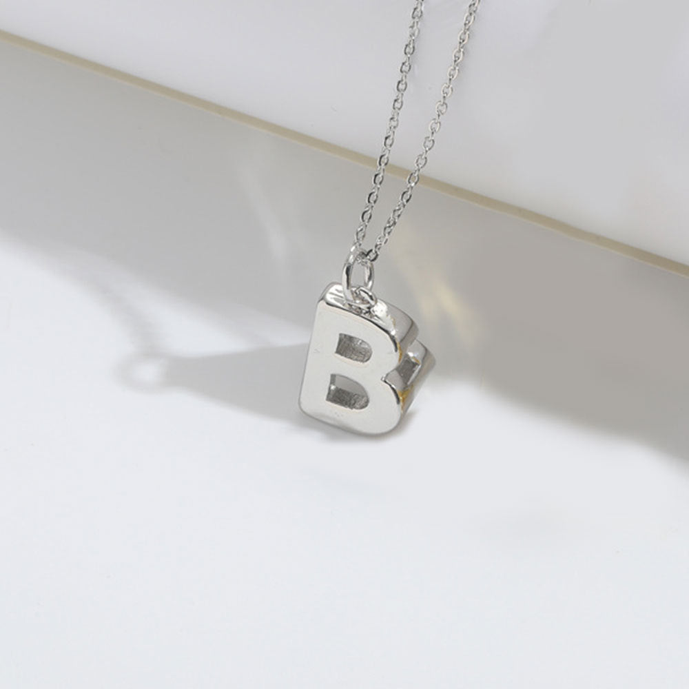 Roman retro flag design pendant necklace for women&