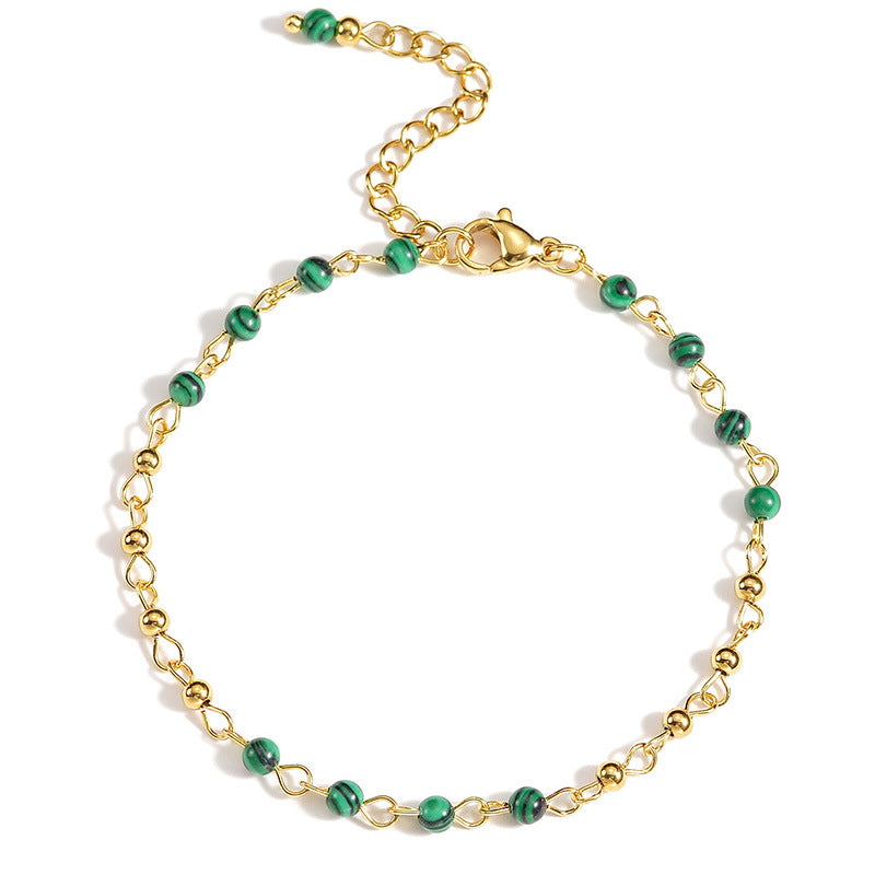 Retro style bead splicing women&