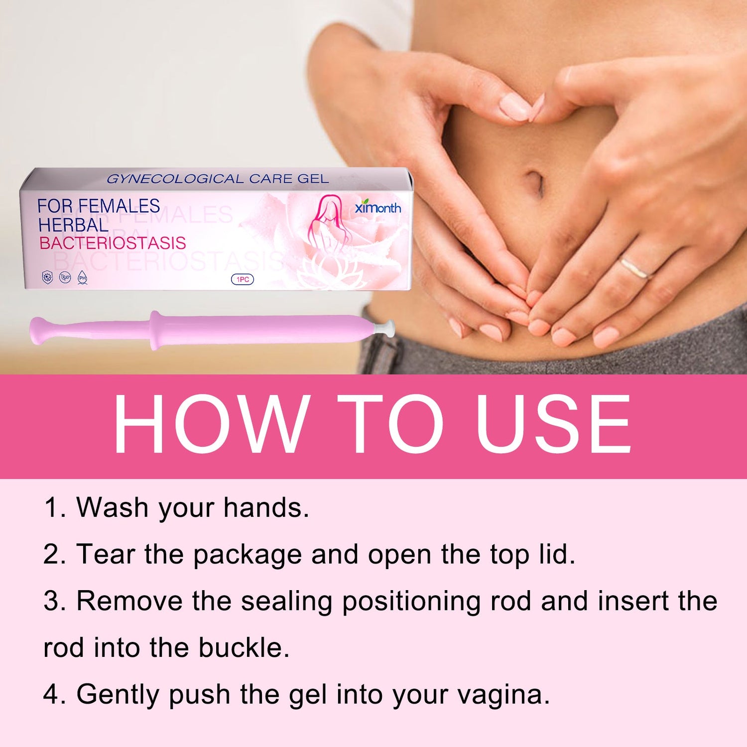 Gynecological Care Gel, A Woman&