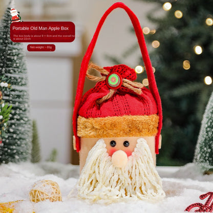 Christmas decorations, cartoon tote bags, gift bags, Christmas gift bags, children&