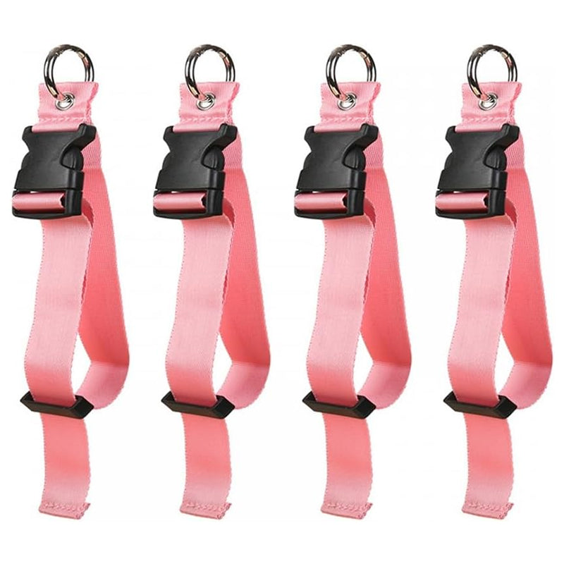 Portable Black Nylon Anti-Theft Luggage Strap, Bag Clip for Multi-Tool, Camping &amp; Hiking