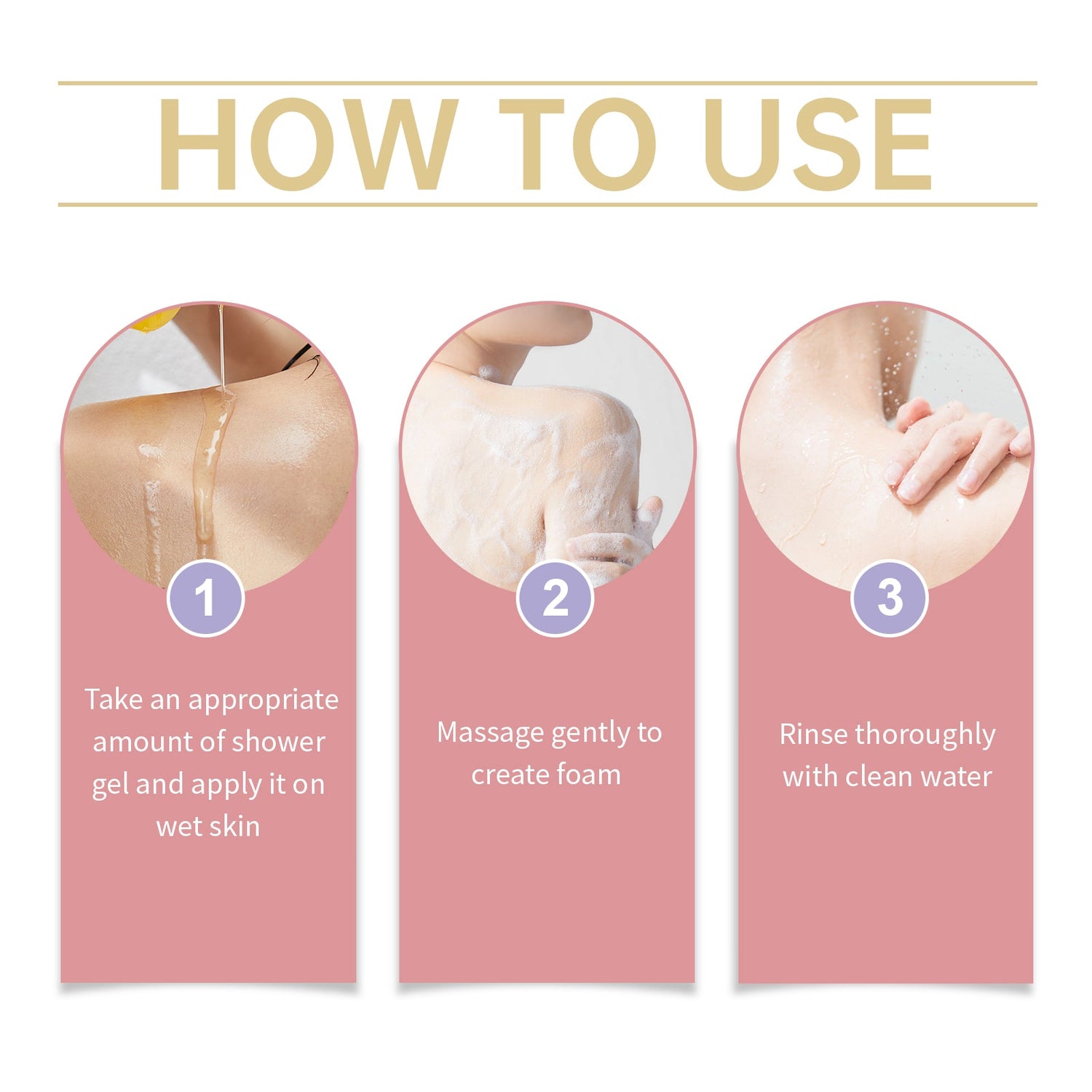 Fragrant Body Wash (Jasmine Fragrance) Moisturize And Moisturize Skin To Improve Dry Women&