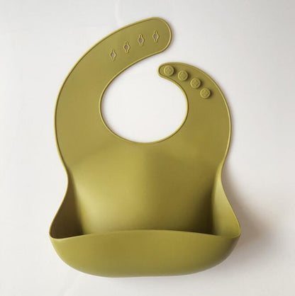 Silicone Baby Bandana Bib