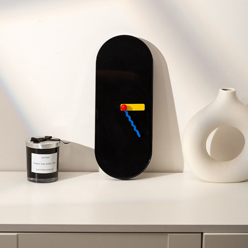 Dopamine - themed wall - mounted clock for home decor. Suitable for living rooms, a great kids&