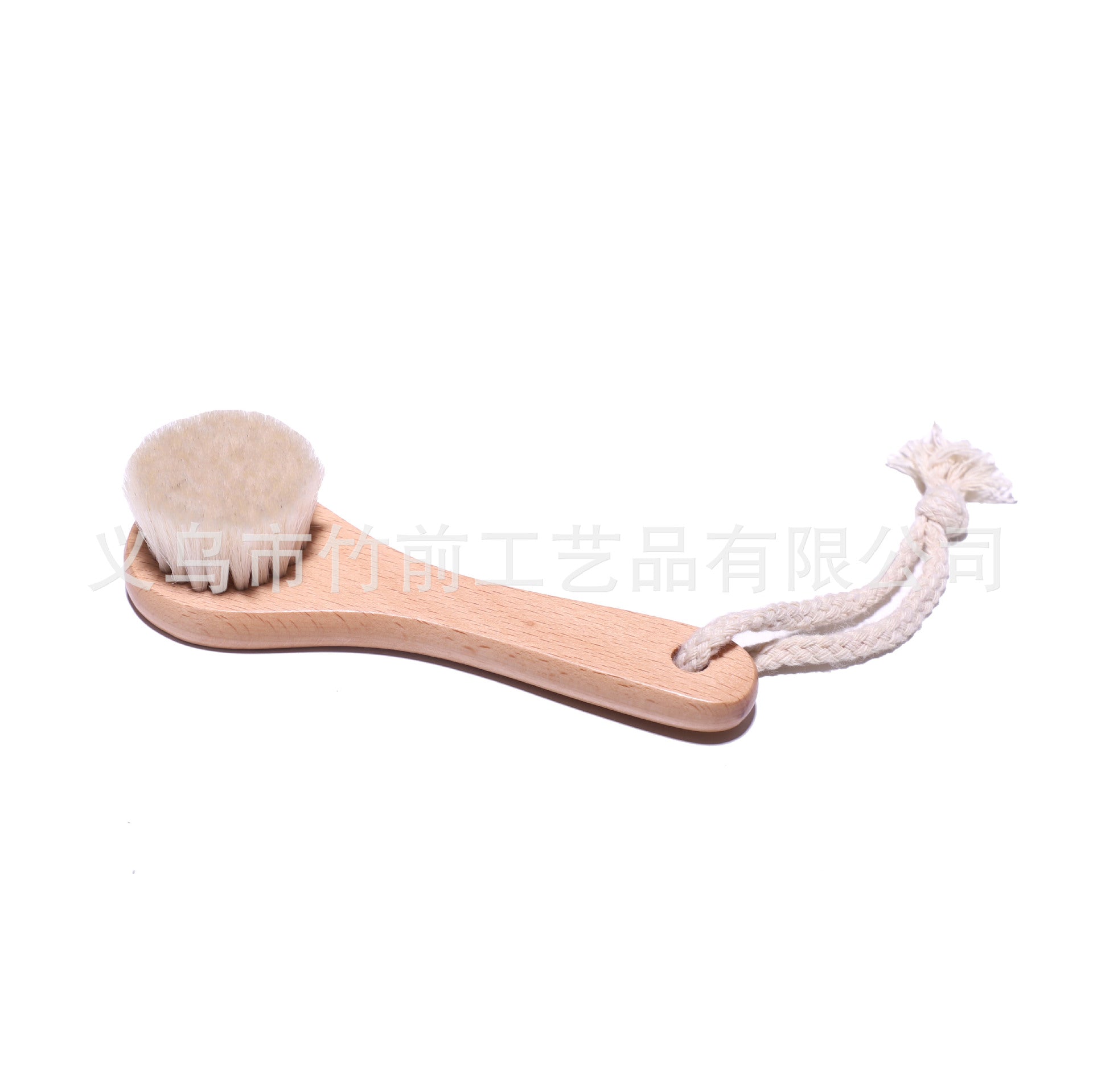 Baby hair comb round head beech wood baby bath brush children&