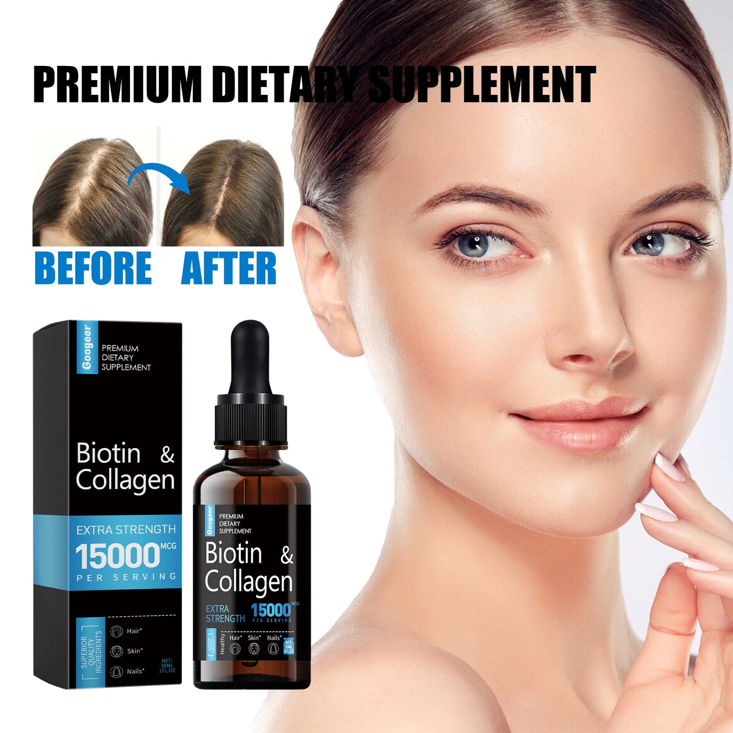 Anti-Aging Hair &amp; Nail Supplement