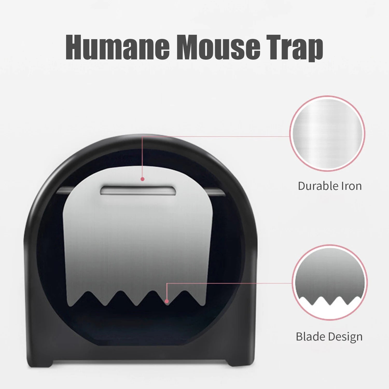 Rodent Zapper Rat Mice Mouse Trap Humane Mouse Trap Catch and Release Mouse Traps Mousetrap Catcher Capture Cage Indoor Outdoor