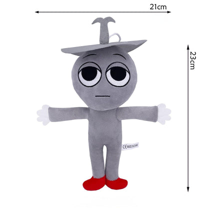 Sprunki Plush Rhythm Box Game Character Surrounding Plush Toys Dolls