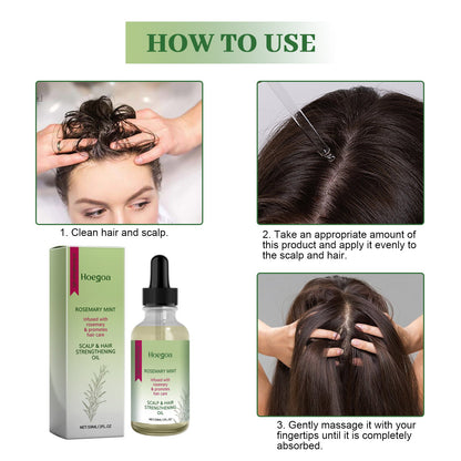 Scalp &amp; Hair Strengthening Oil, Hair Thick Hair Solid Hair Soft Hair Dry Damaged Care