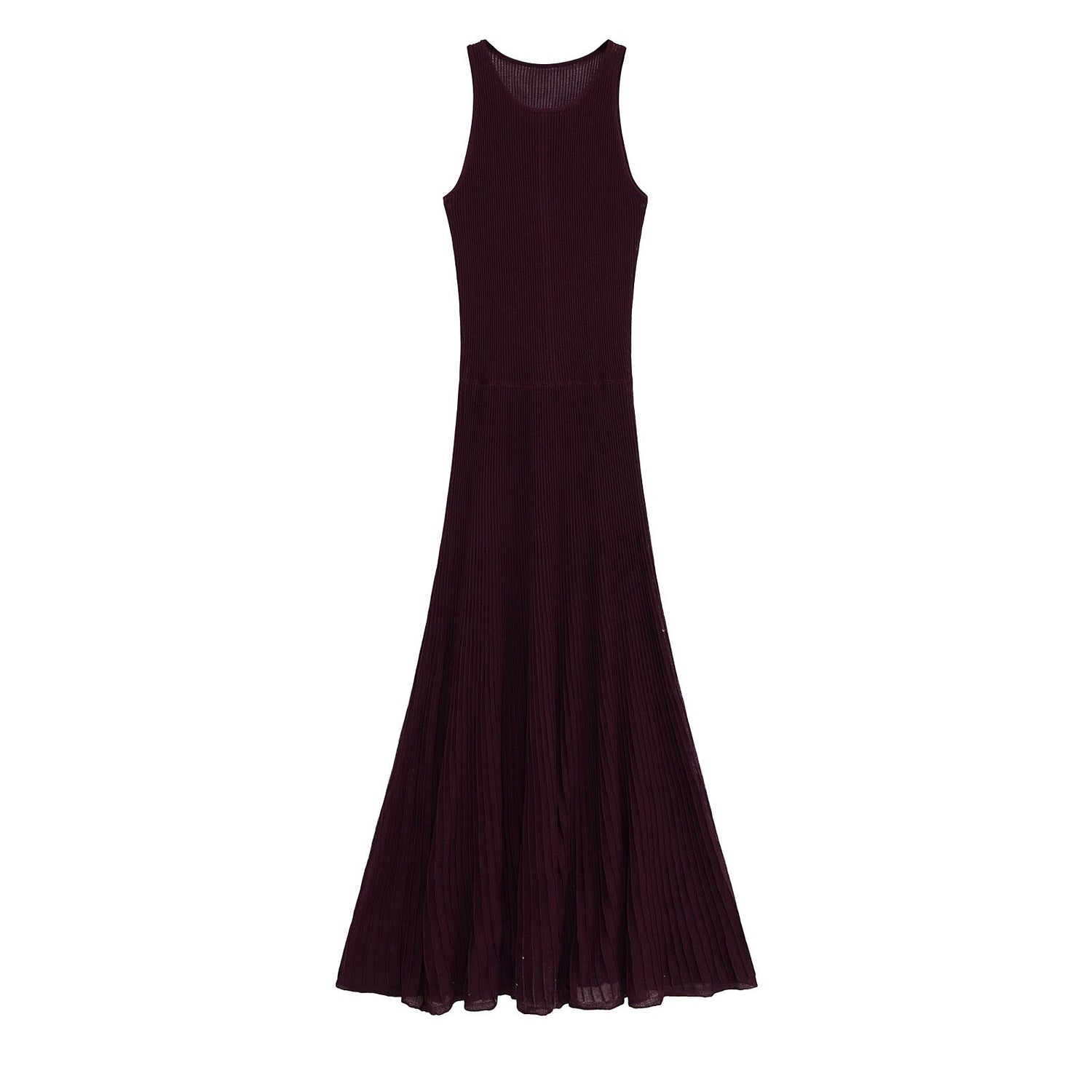Spring New  Style Round Neck Solid Color Women&
