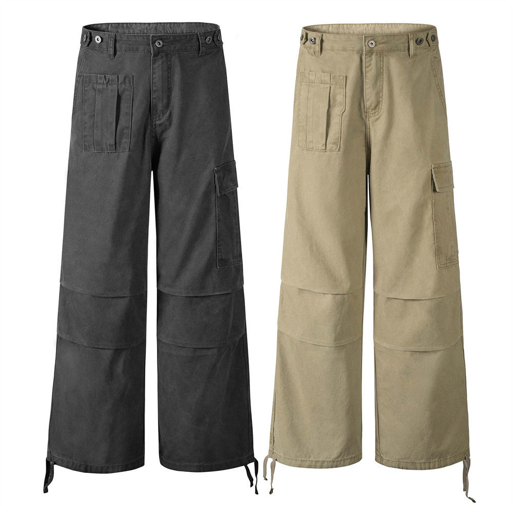 Workwear Straight Leg Long Pants Men&