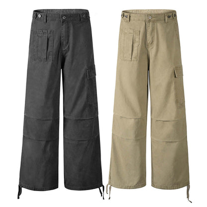 Workwear Straight Leg Long Pants Men&