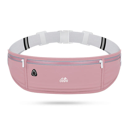 "Outdoor Sports Waist Pack, Large Capacity Waterproof Mobile Phone Pouch, Unisex Running Fitness Elastic Waist Bag"