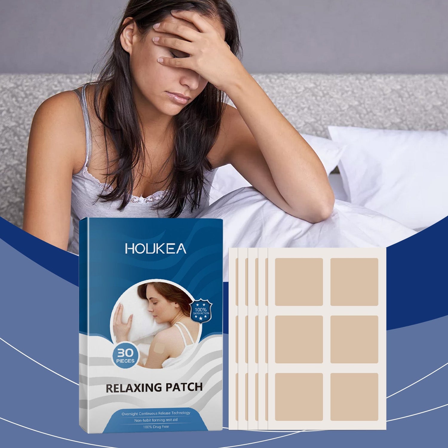 Herbal Sleep Patch For A Night&