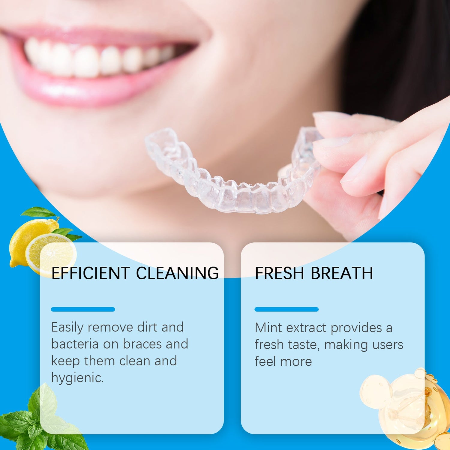 Portable Denture Cleaner Spray