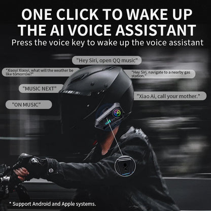 Helmet Bluetooth Earphones Motorcycle Built in External Full Helmet Riding Delivery Half Helmet Special Rider Waterproof