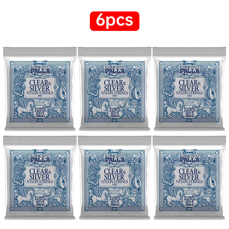 6 sets of Ernie Ball 2003-2008Folk strings，2403-2409classical strings for electric &amp; acoustic guitars