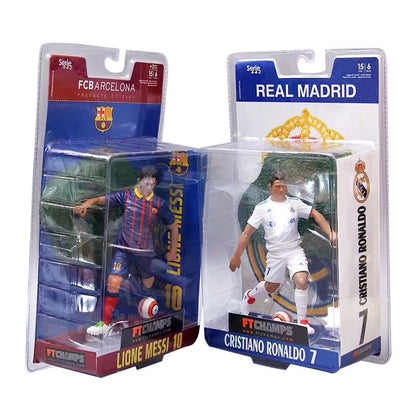 Ronaldo Messi Football Figurine