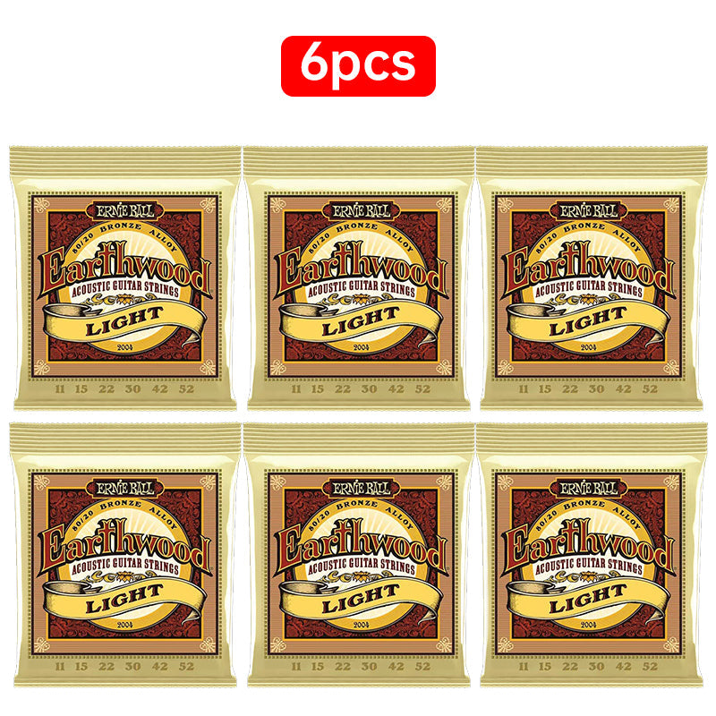 6 sets of Ernie Ball 2003-2008Folk strings，2403-2409classical strings for electric &amp; acoustic guitars