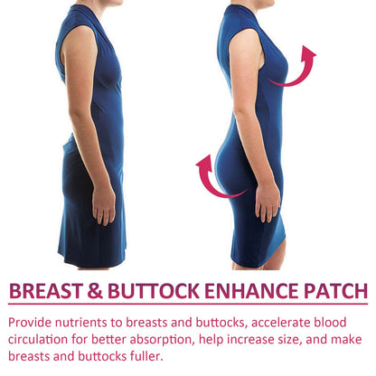Breast &amp; Buttock Enhance Patch, Plump Chest Firm And Full To Highlight The Curve Of The Hip Body Shaping Patch