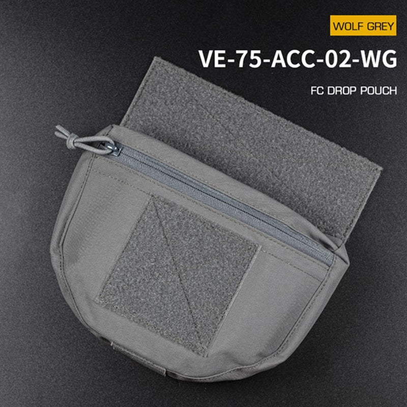 Tactical Hunting Vest with Drop Pouch, for Airsoft &amp; CS, Outdoor Sports