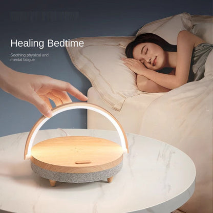 Living desk lamp, mobile phone, wireless charging, Bluetooth speaker, minimalist ins, bedside lamp