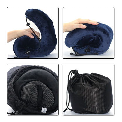 U-Shape Memory Foam Travel Pillow