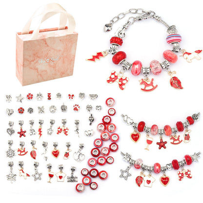 Cartoon Pink Set DIY Handmade Jewelry Children&