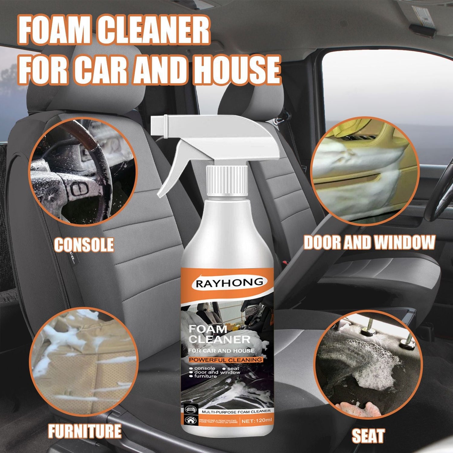 Car Interior Stain Cleaner