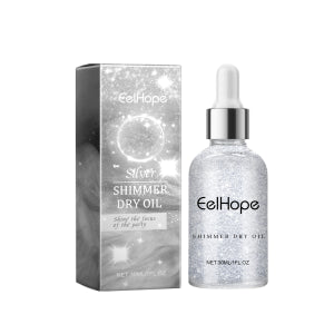 Party Body Glitter Oil, Naturally Brightening And Long-Lasting Moisturizing Party Dance Shine Shine Shine