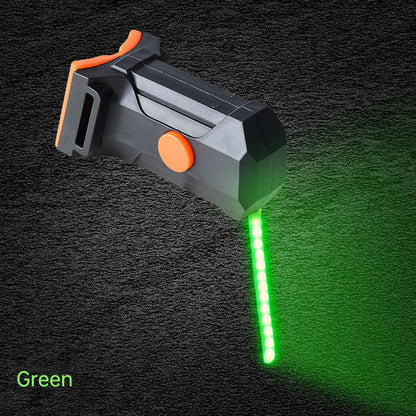 LED Bike Tail Light 6 Colors USB Charging Mountain Road Bike Light Portable Riding Equipment Running Water Light