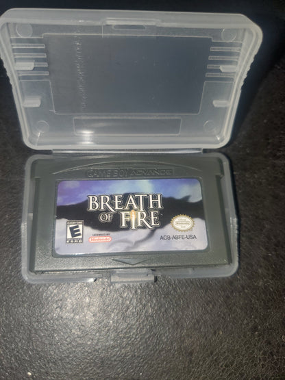 Breath of Fire 1 GBA Video Game Cartridge Nintendo Game Boy Advance