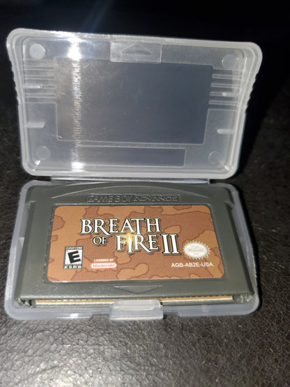 Breath of Fire 2 GBA Video Game Cartridge Nintendo Game Boy Advance