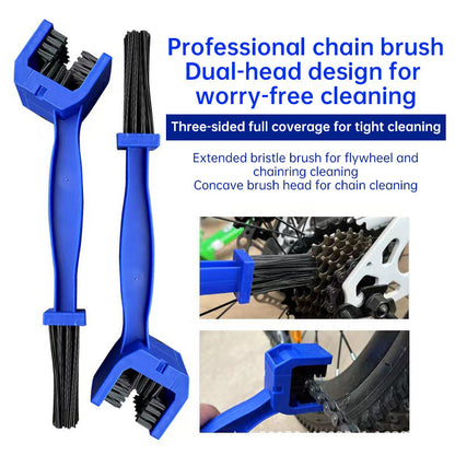 Cleaning Brush, Ideal for motorcycle &amp; bicycle chain and electric car flywheel maintenance, a practical bike accessory.