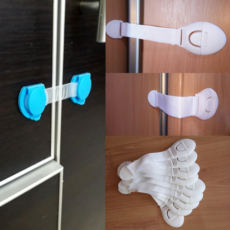 10Pcs/Lot Child Lock Protection Of Children Locking Doors For Children&