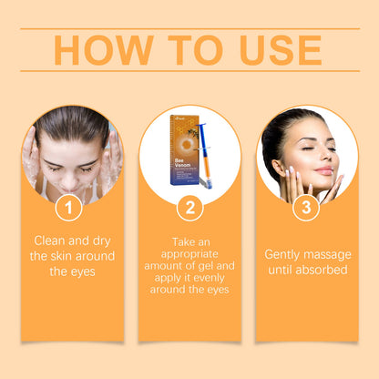 Bee-Venom Eye Firming Gel Improves Eye Bag Moisturizing And Anti-Wrinkle Skin Care Moisturizing Gel