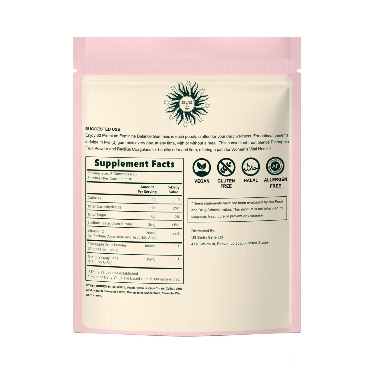 PREMIUM FEMINE BALANCE GUMMIES Women&