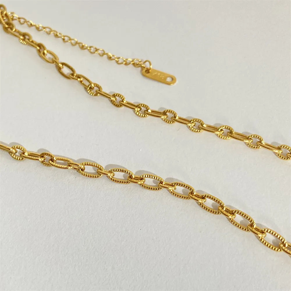 Titanium Steel Sun &amp; Moon Necklace
