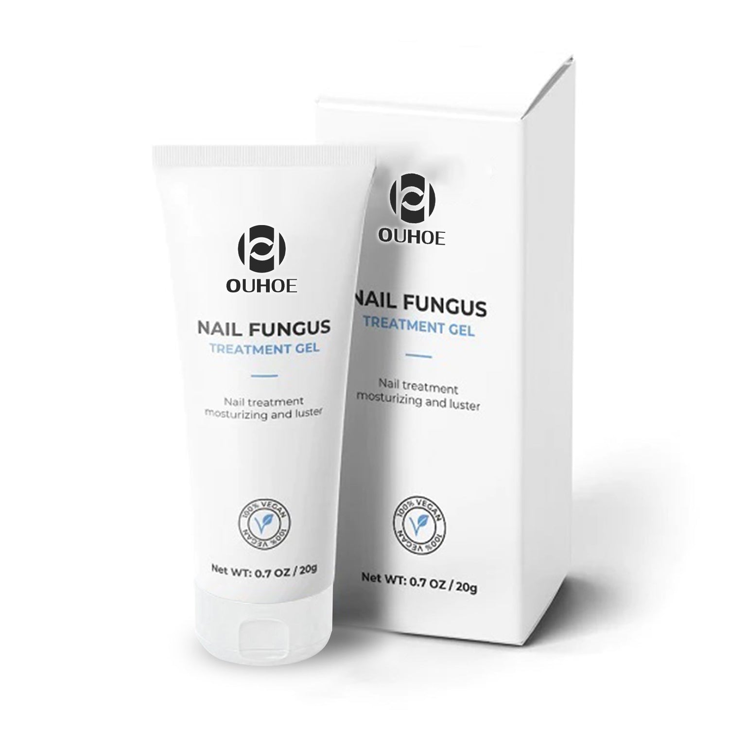 Nail Care Gel, Hand And Foot Gray Nails Soft Nail Shine Nail Thickening Nail Repair Gel