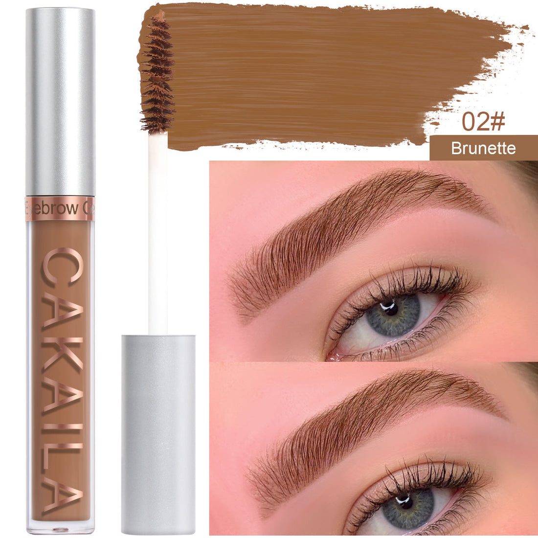 CAKAILA Eyebrow tint matte non smudge coloring long lasting eyebrow styling