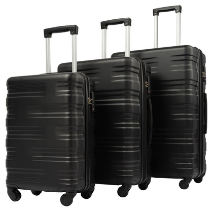 Hardshell Luggage Sets 3 Pcs Spinner Suitcase with TSA Lock Lightweight 20&