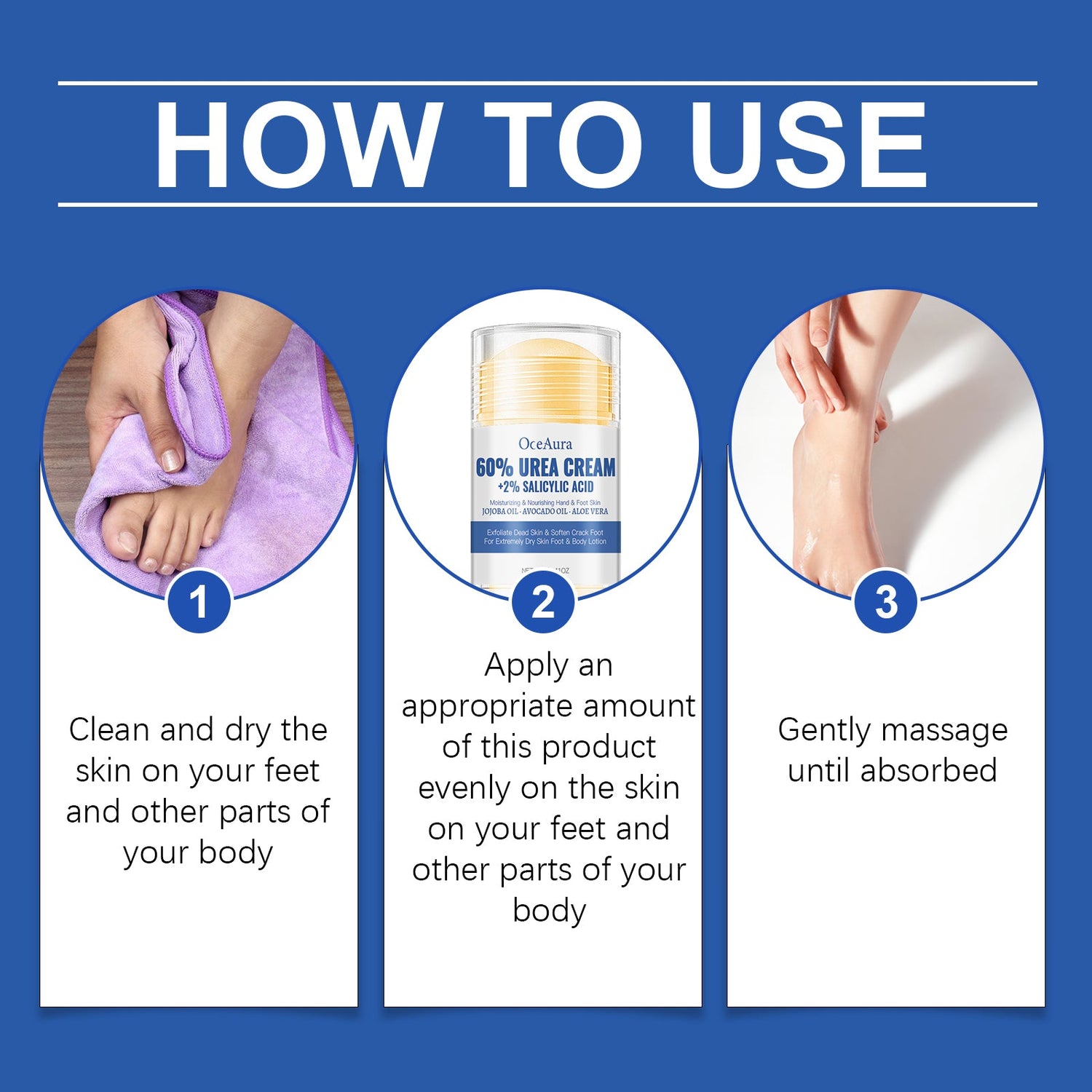 Hydrating Anti-Crack Foot Cream Moisturizing Foot Repair Heel Body Skin Care Cream