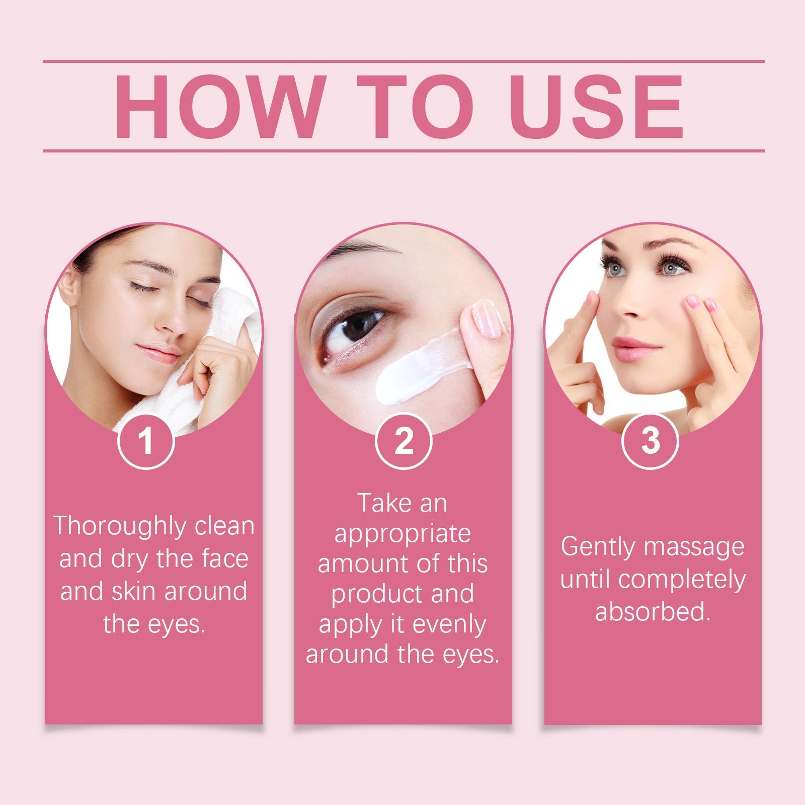 Eye Firming Cream Hydrates And Enhances Elasticity Around The Eyes, Nourishing And Firming Cream For Delicate Skin