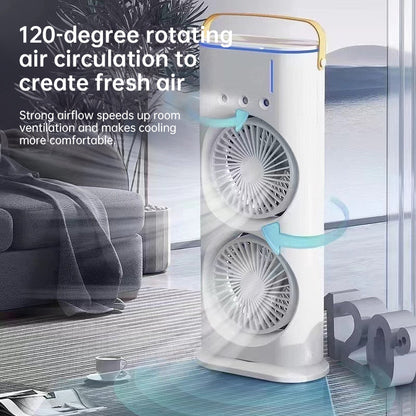 Spray Mist Desktop Fan LED
